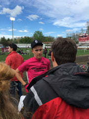 Panache's Danny Hiller Checking out this year's Little 500