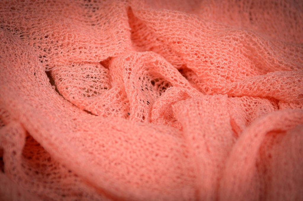 Stretch Knit Baby Wrap - Pink Salmon