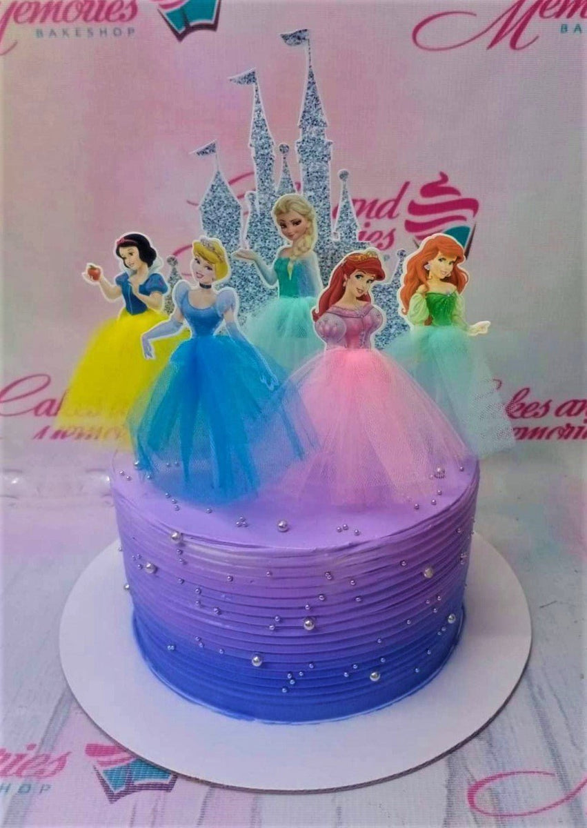 princess birthday cake design for girls