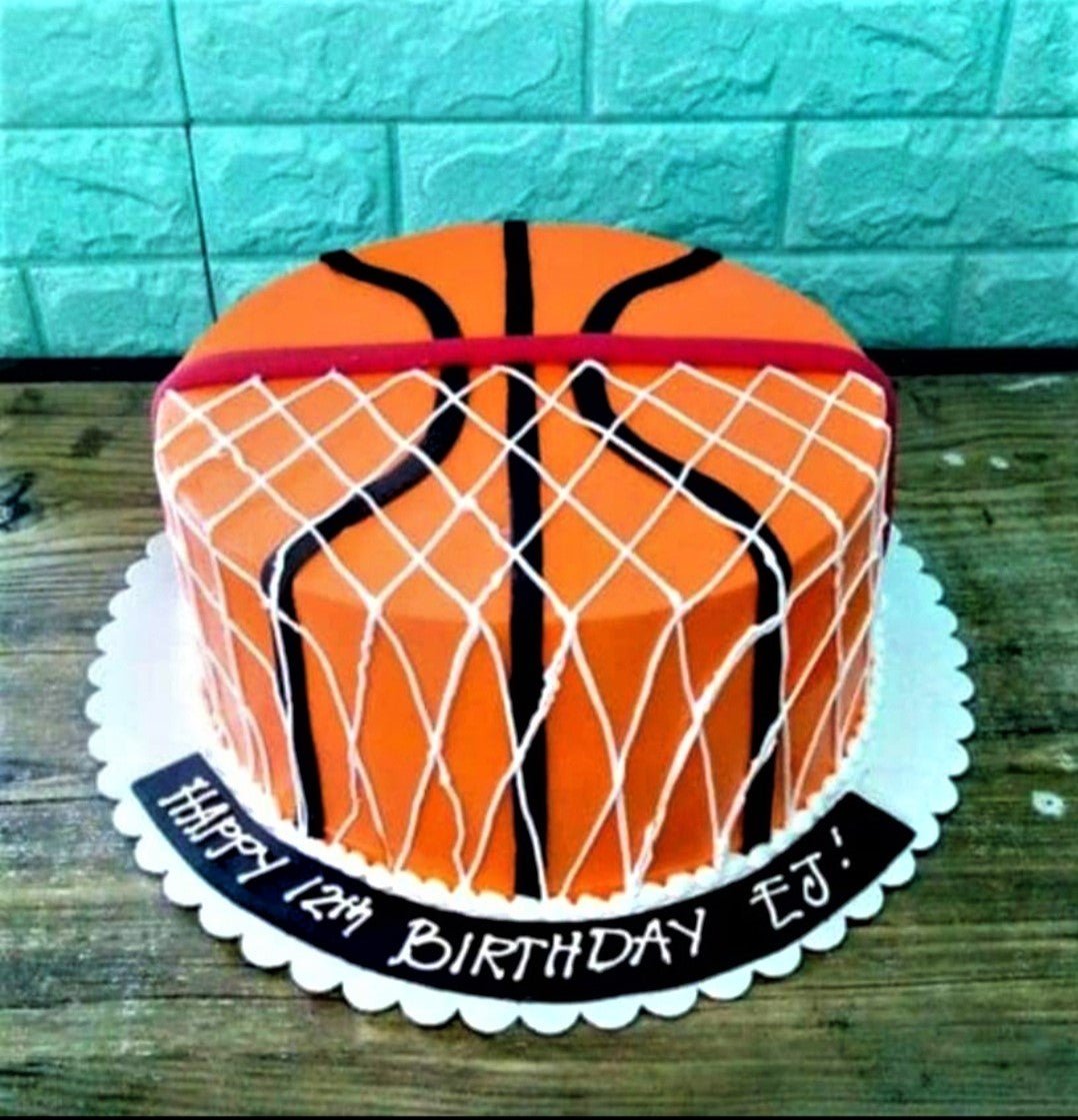 Basketball Cake 1128 Cakes And Memories Bakeshop 
