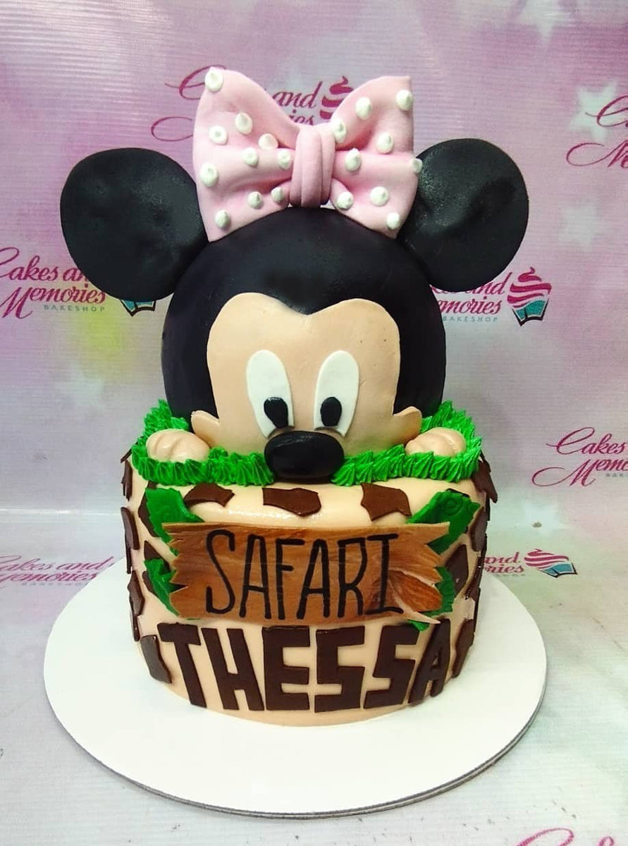 Minnie Mouse Cake - 1200 – Cakes and Memories Bakeshop
