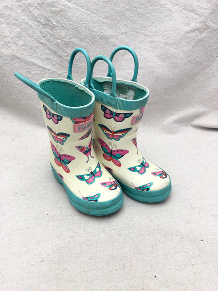 size 4 infant rubber boots