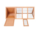 Rabbit Hutch Guinea Pig Chicken Ferret Cage Triangle