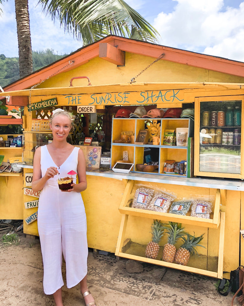 Sunrise shack north shore hawaii 