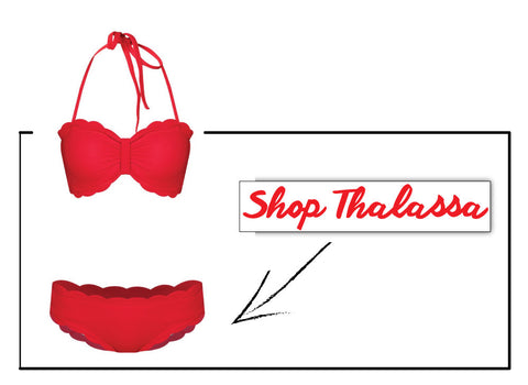 shop thalassa long sleeve bikini