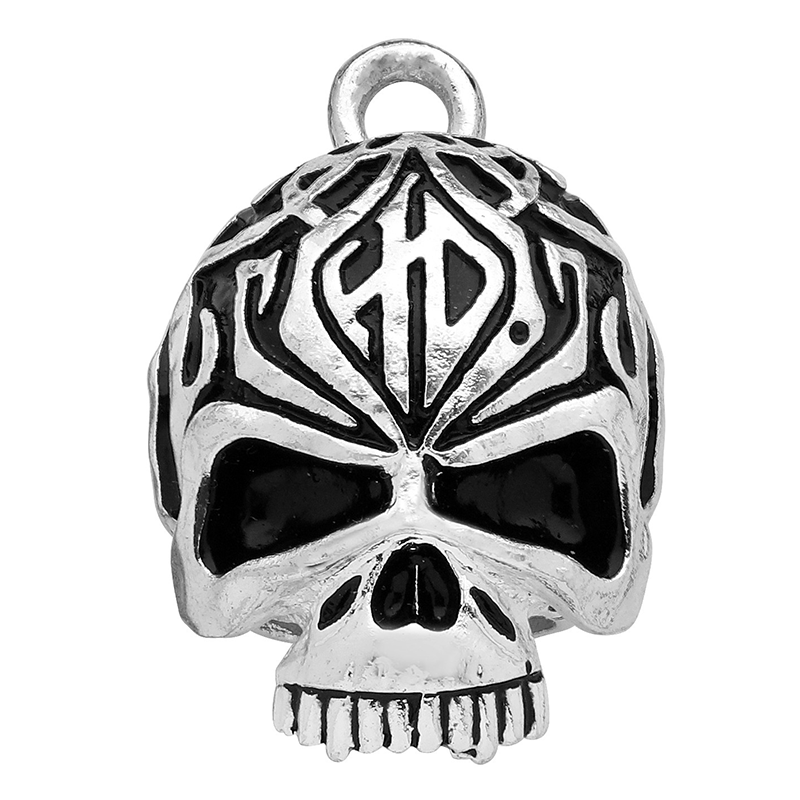 harley davidson skull bell