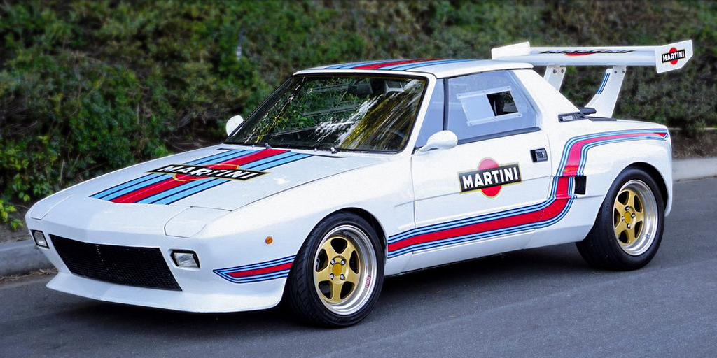 Fiat Dallara Martini Racing Stripes Custom Design Realization