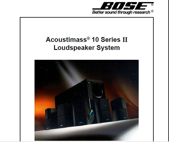 acoustimass 10 serie 2