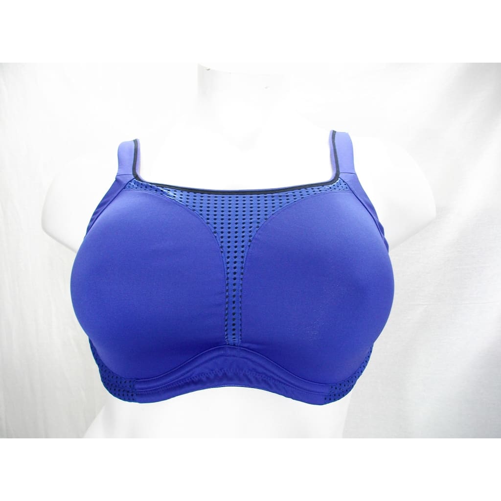 Soma Max Support Underwire Sport Sports Bra 40d Royal Blue