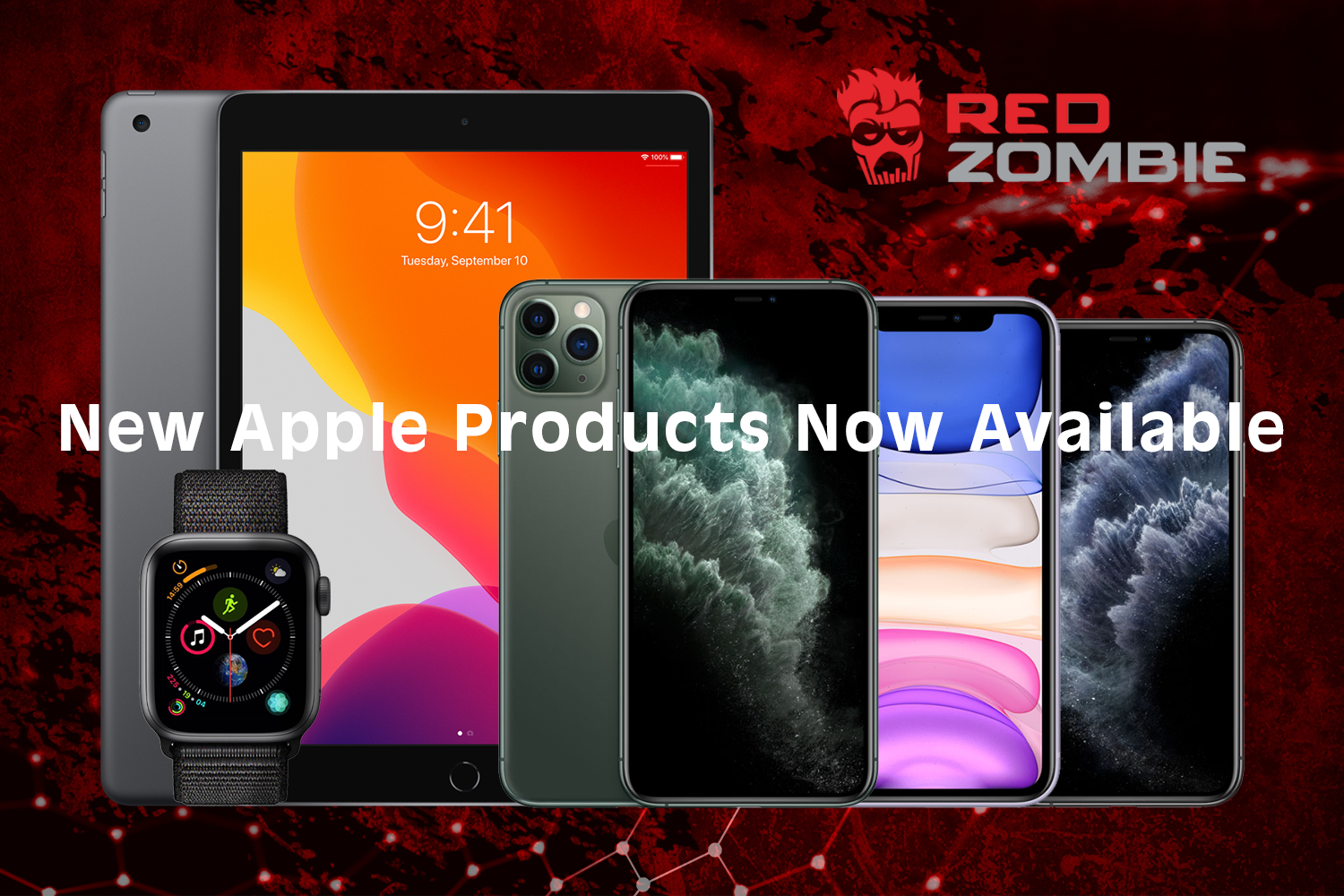 2019 Apple products available from Red Zombie