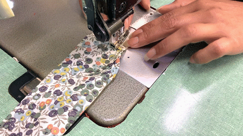 Sewing on velcro