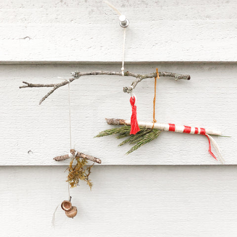 twig wall hanging