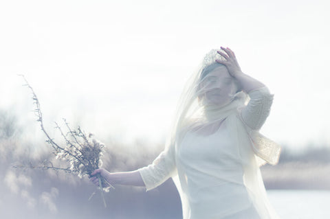 MoonDome crystal crown // Bohemian head wear // Mermaid of the Lake