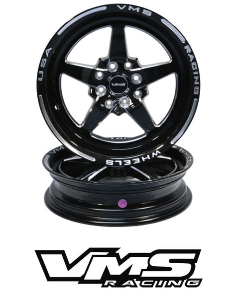 VMS Racing Drag Race 15X3.5" RACE STAR wheel is currently only ava...