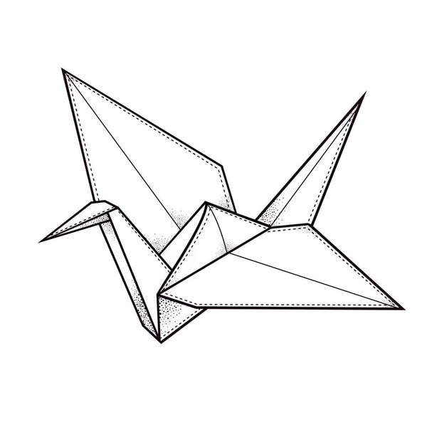 Origami Crane– EasyTatt™