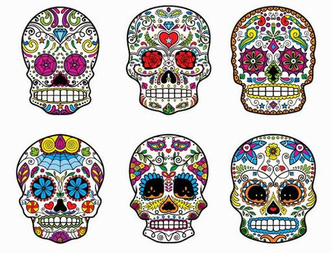 sugar skull art tattoo ideas dia de los muertos day of the dead