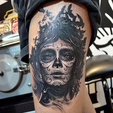 tattoo ideas sugar skulls day of the dead skull dia de los muertos mexico