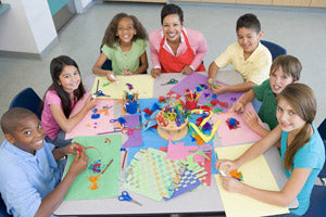 Students In Art Class Students In Art Class