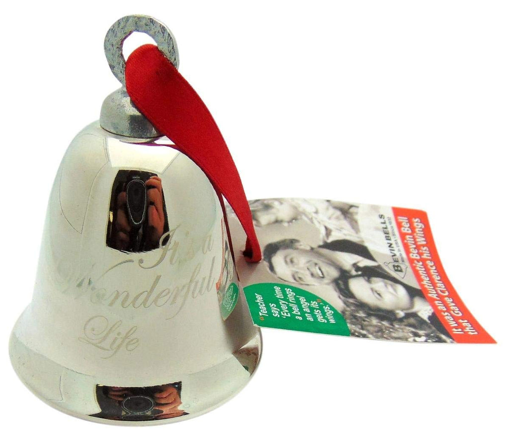 Its A Wonderful Life Bell Large Christmas Ornament Official Souvenir K