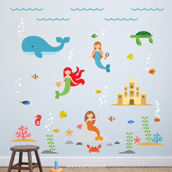 Mermaid Wall Decals