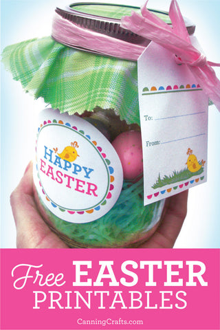 CanningCrafts.com free printable easter tags & labels