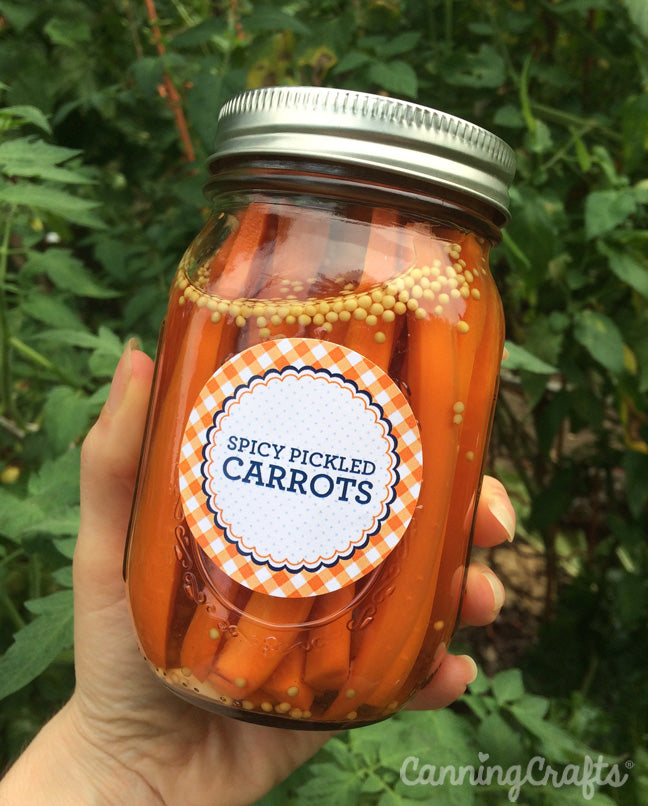 CanningCrafts garden 2018: Pickled Carrots