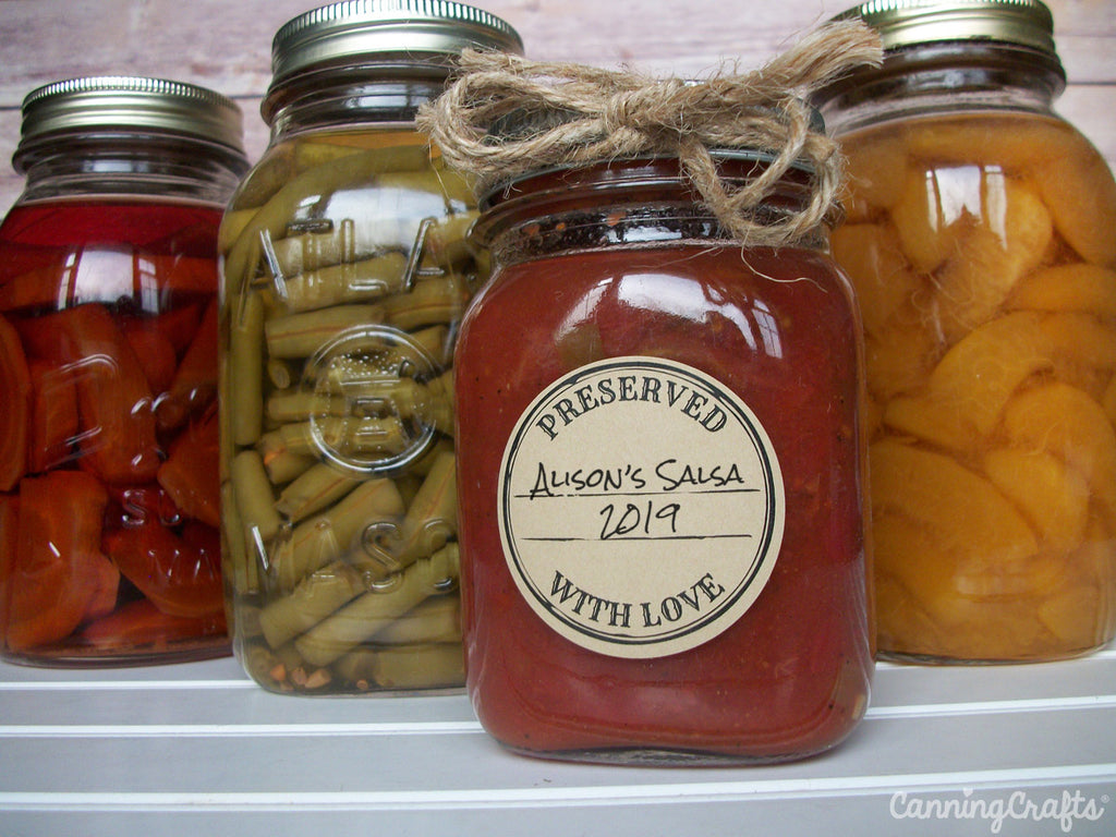 Preserved With Love Canning Labels | CanningCrafts.com