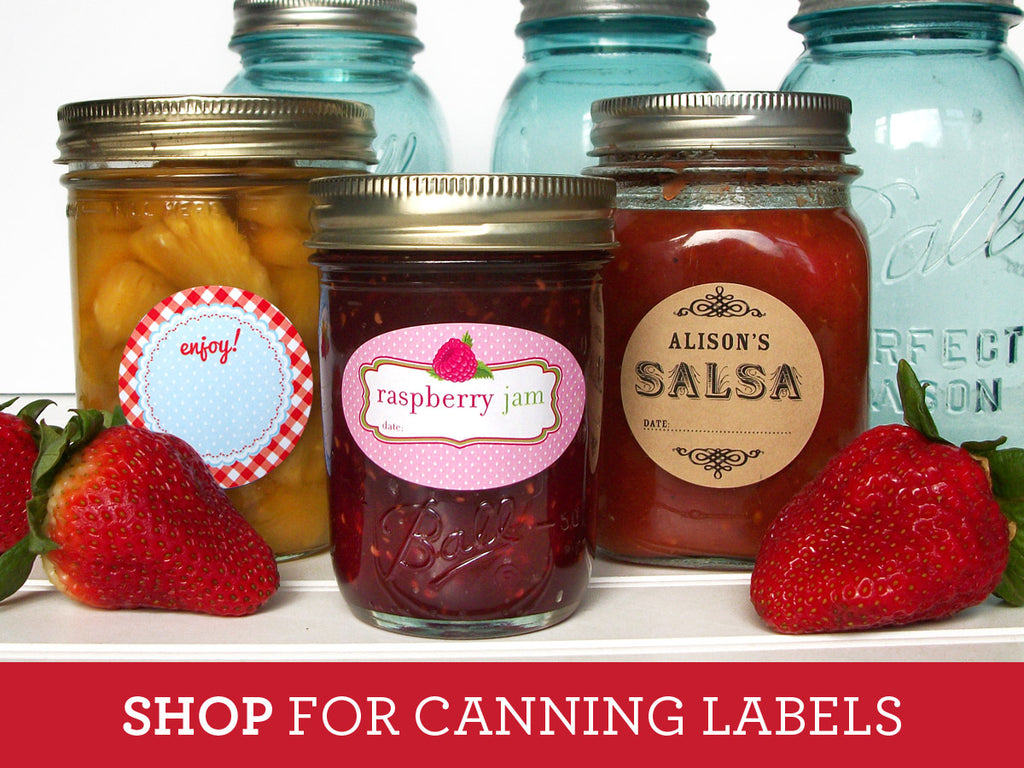 Shop for canning labels in our shop!