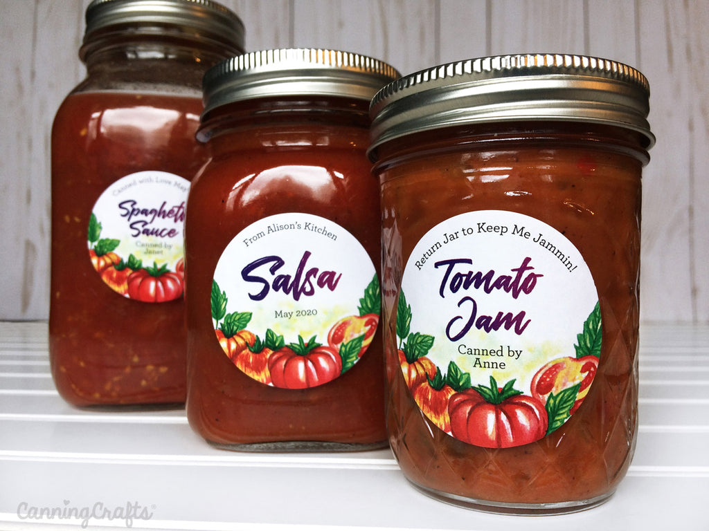 Canned Tomato Jam and Salsa | CanningCrafts.com