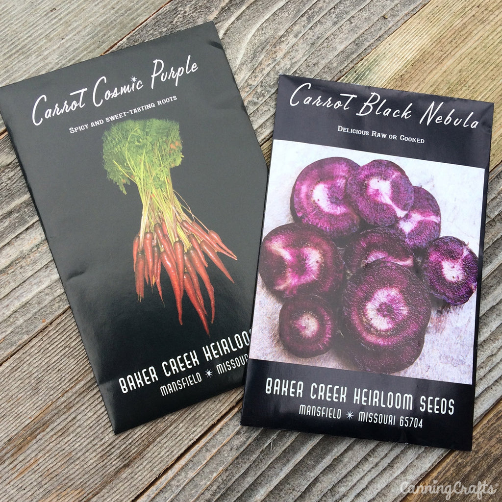 Baker Creek Heirloom Carrot Seeds | CanningCrafts.com