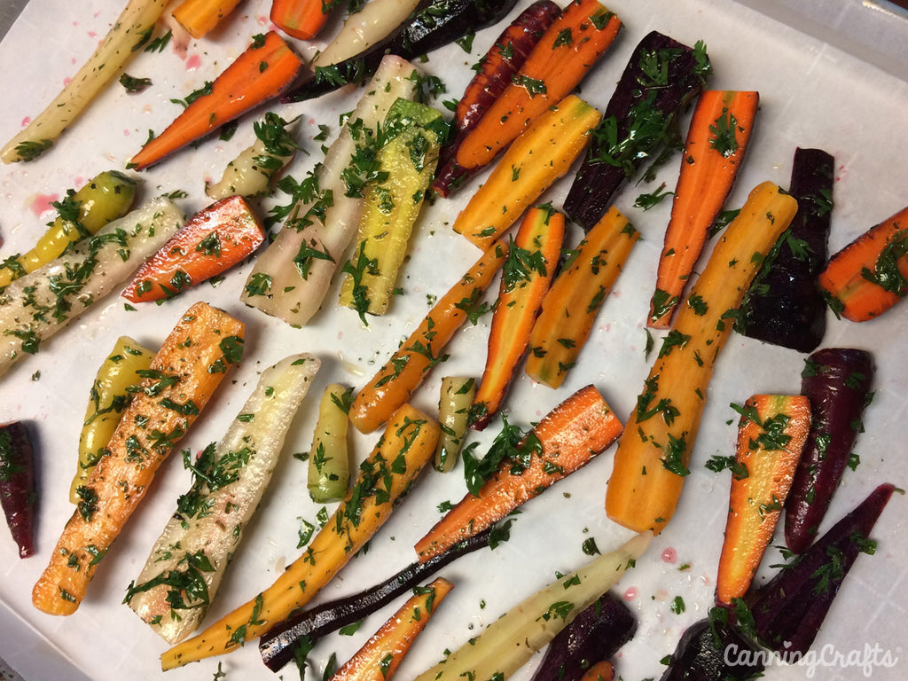 Maple Roasted Carrot Recipe | CanningCrafts.com