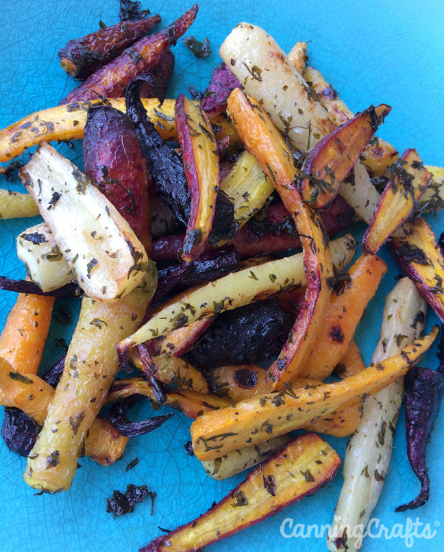 Maple Roasted Carrot Recipe | CanningCrafts.com