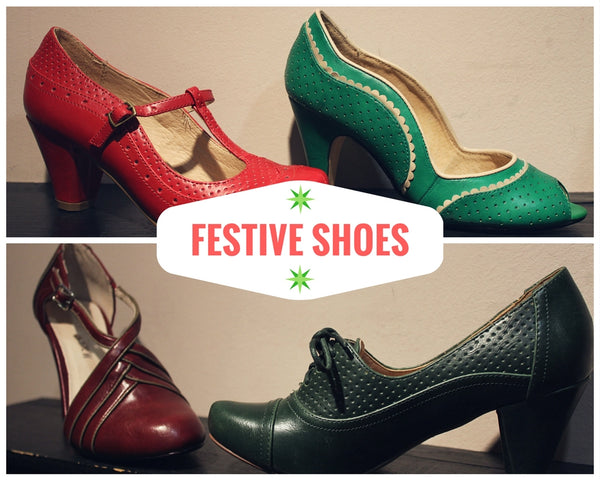 Try a colourful shoe or go with one of our shiny dressy options!