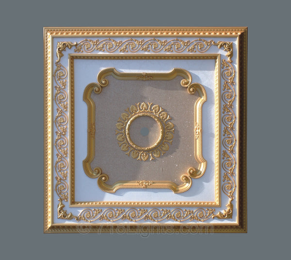 Square Ceiling Medallion Square S 007