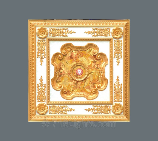 Square Ceiling Medallion Square S 057