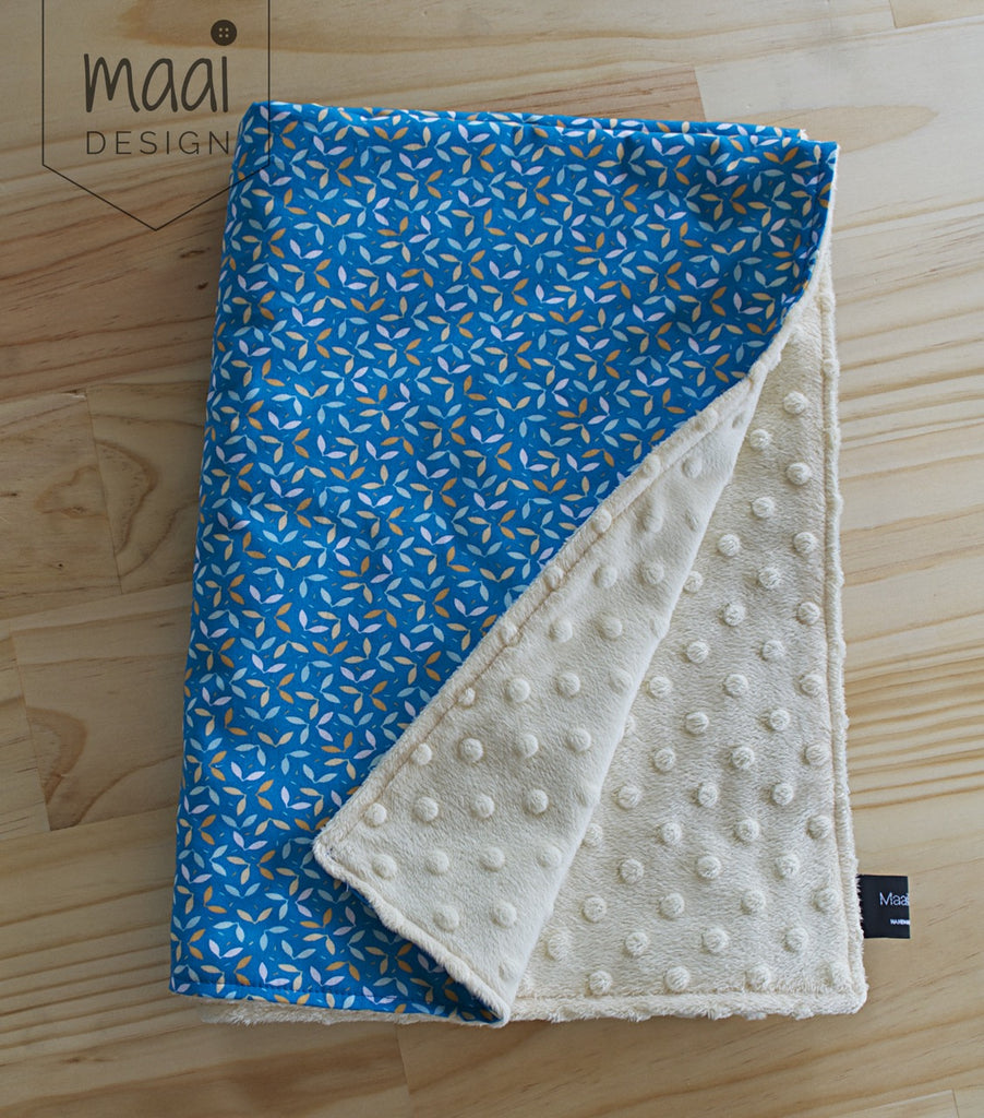Sewing a minky blanket, MaaiDesign blog