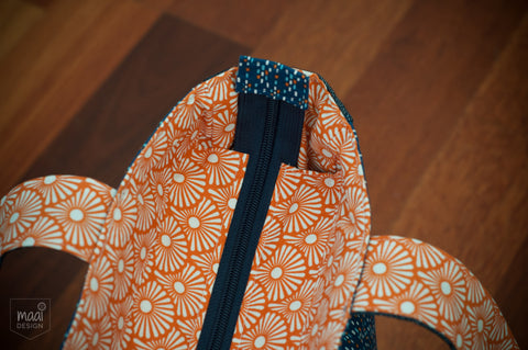 Super Tote by Noodlehead in Soft Cactus fabric - MaaiDesign Blog