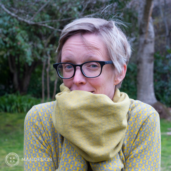 sewing a jumper in jacquard fabric - maaidesign blog