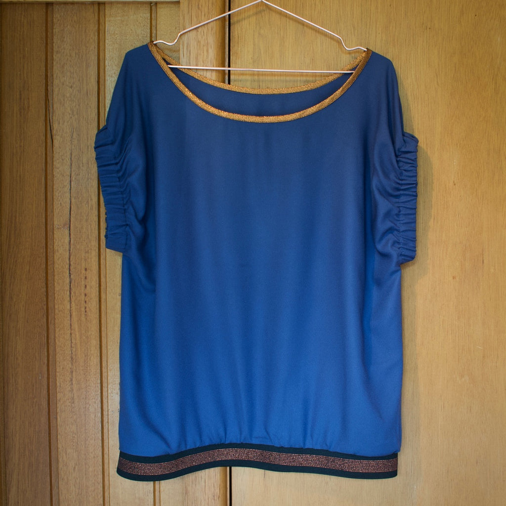 Frances top, sewing pattern by Fibre Mood, MaaiDesign Blog