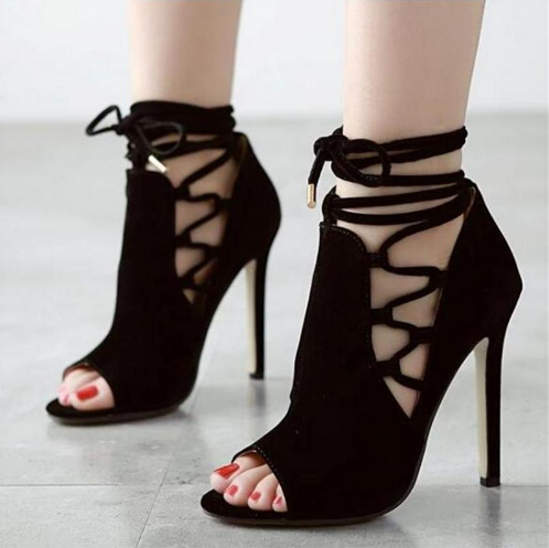 Women Fashion High-heeled Sandals 