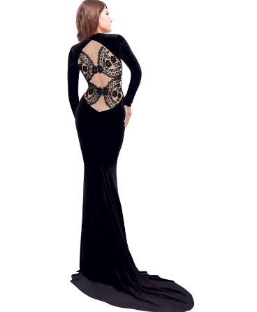 sexy elegant black dress
