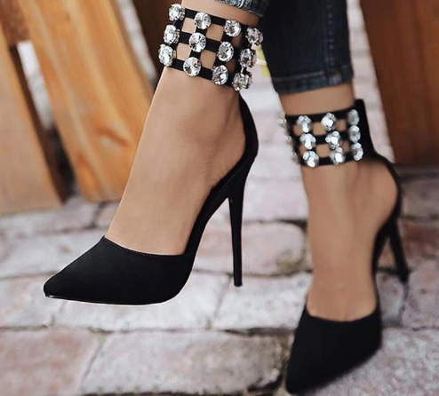 pointed heels for ladies