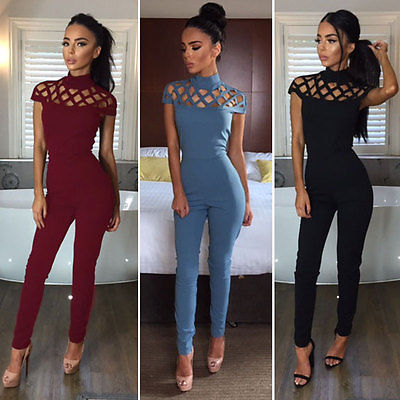 casual short sleeve jumpsuit