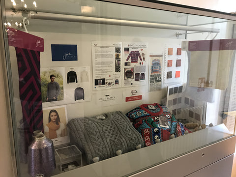 knitwear factory display in Newarke museum