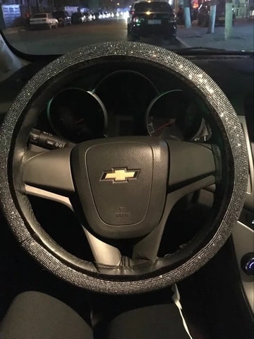Chevy Bedazzled Steering Wheel Cover
