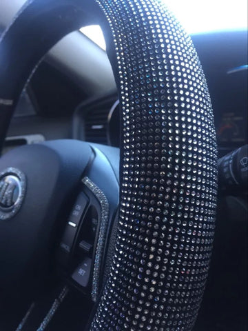 KIA Bedazzled Steering Wheel Cover