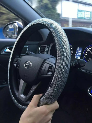 Hyundai Bedazzled Steering Wheel Cover