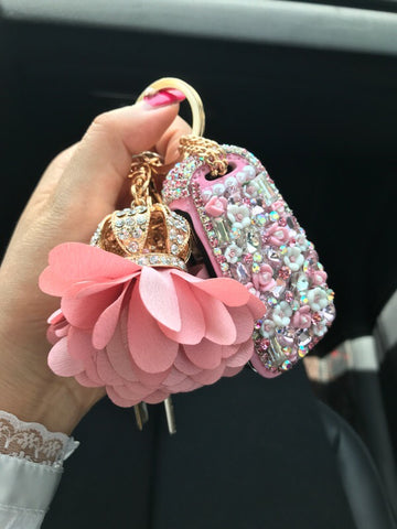 bling audi key holder