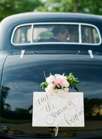 flowers for wedding car decoration