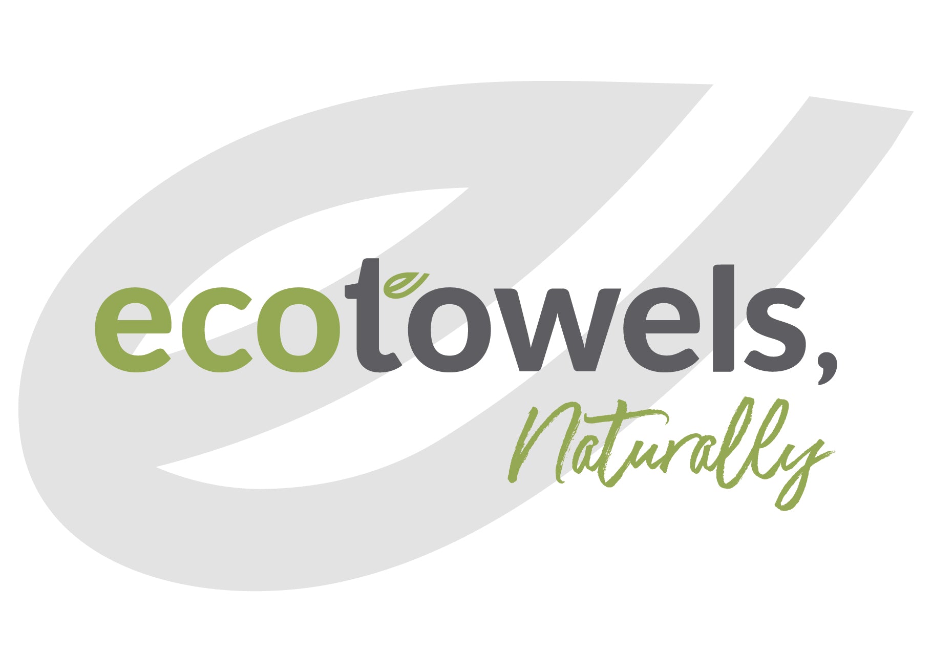 EcoTowels Naturally Sticker